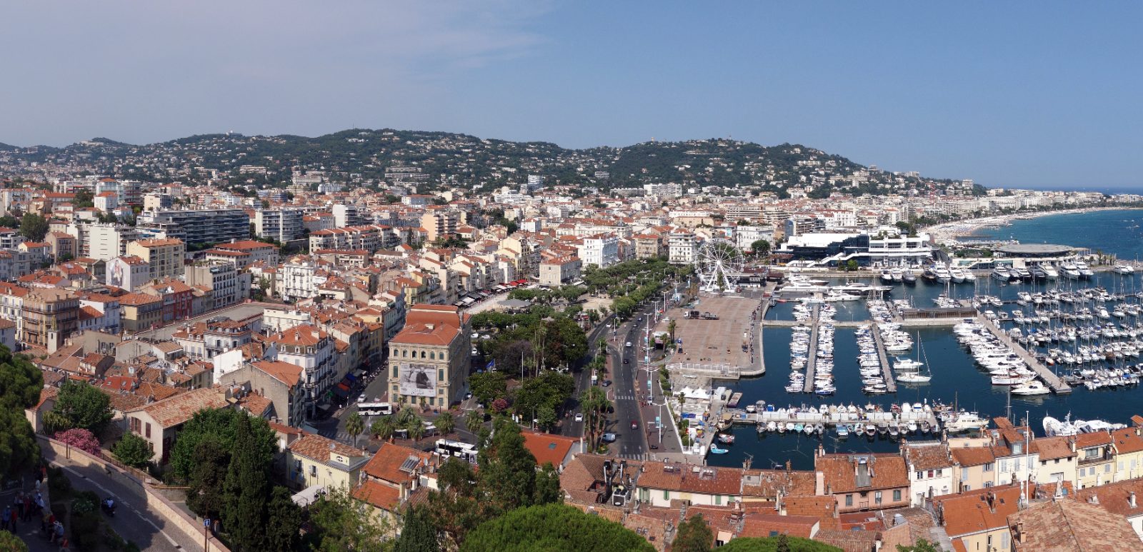 View of Cannes - French Riviera