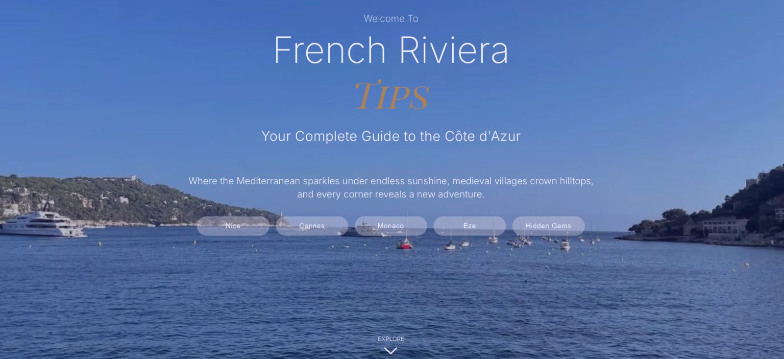 French Riviera Tips - Your Travel Blog born from personal experience